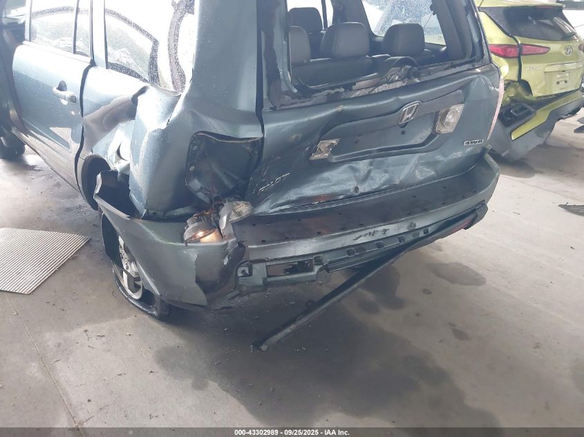 2008 Honda Pilot Ex-L VIN: 5FNYF185X8B030871 Lot: 43302989