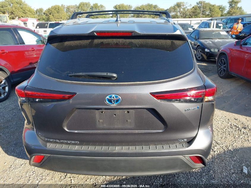 2023 Toyota Highlander Hybrid Xle VIN: 5TDKARAH5PS526081 Lot: 43303005
