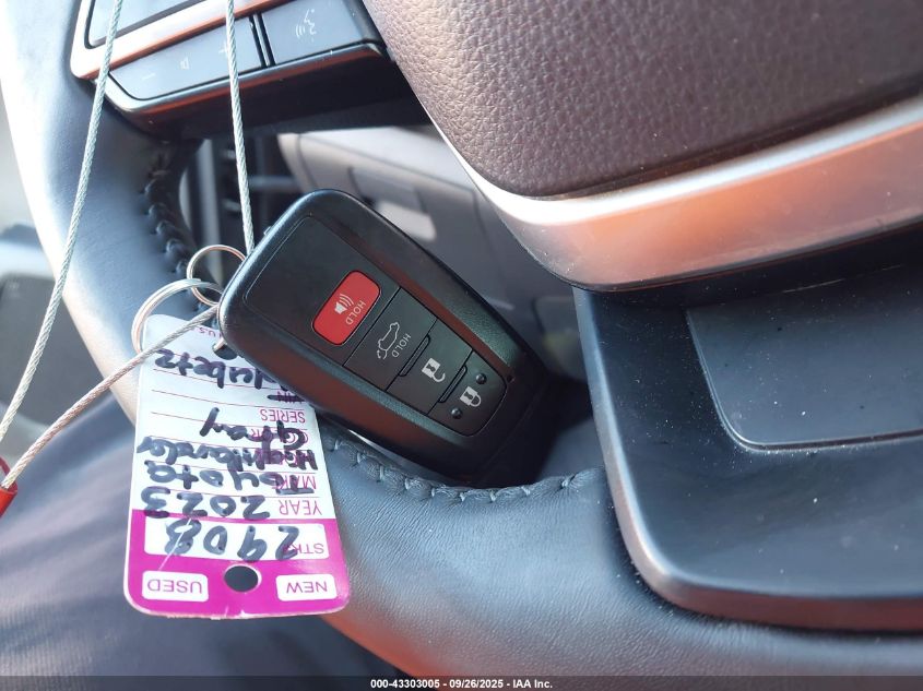 2023 Toyota Highlander Hybrid Xle VIN: 5TDKARAH5PS526081 Lot: 43303005