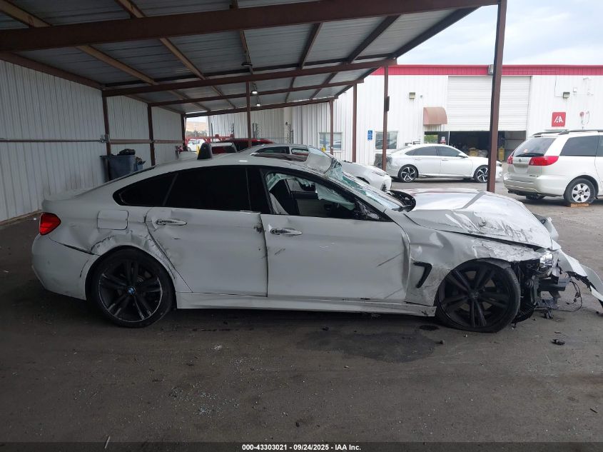 2015 BMW 435I Gran Coupe VIN: WBA4B1C53FD955009 Lot: 43303021