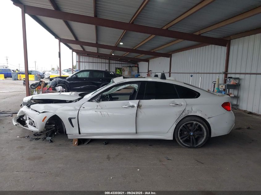 2015 BMW 435I Gran Coupe VIN: WBA4B1C53FD955009 Lot: 43303021