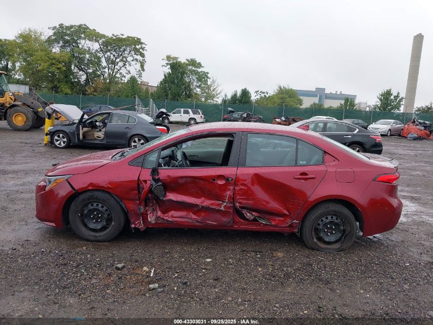 2022 Toyota Corolla Le VIN: 5YFEPMAE0NP342631 Lot: 43303031