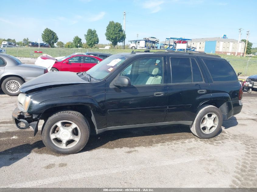 2007 Chevrolet Trailblazer Ls VIN: 1GNDS13S772111293 Lot: 43303044