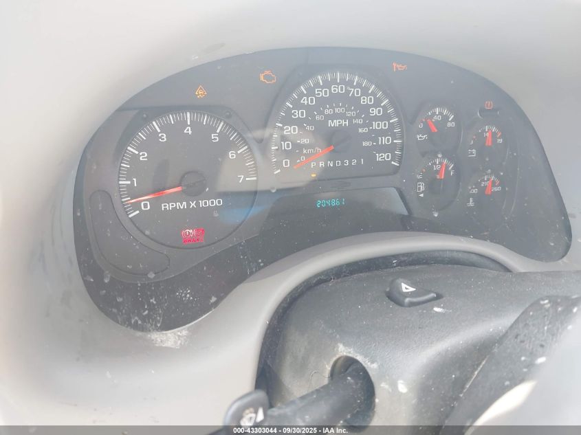 2007 Chevrolet Trailblazer Ls VIN: 1GNDS13S772111293 Lot: 43303044