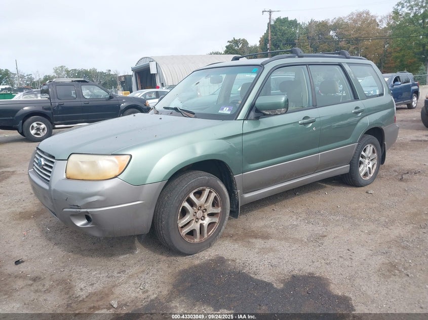 2006 Subaru Forester 2.5X L.l. Bean Edition green other gasoline JF1SG67646H740796 photo #3