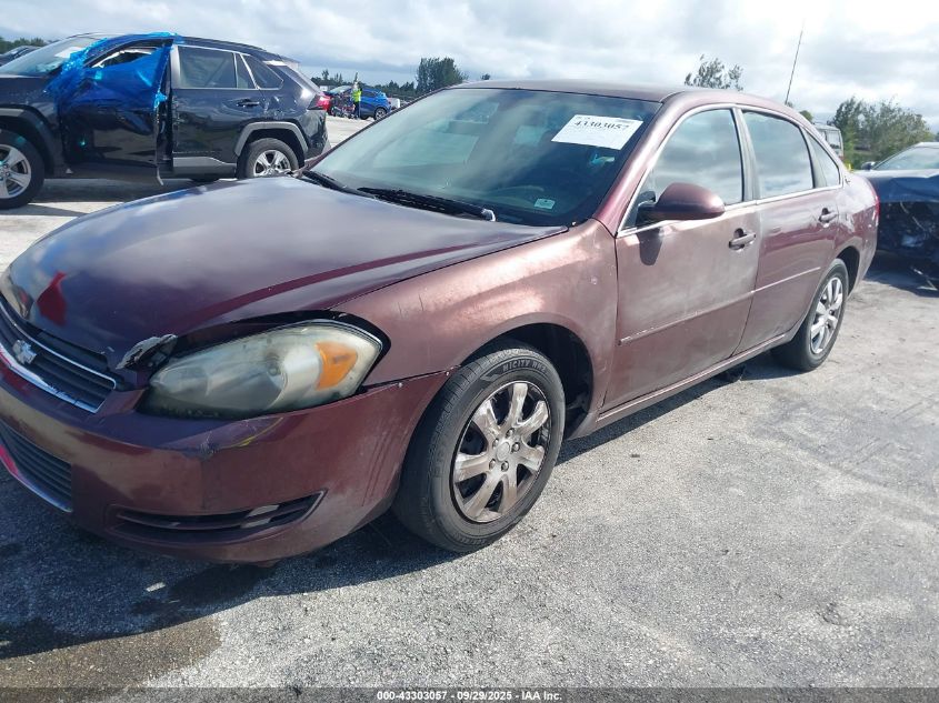 2007 Chevrolet Impala Ls VIN: 2G1WB58K179360667 Lot: 43303057