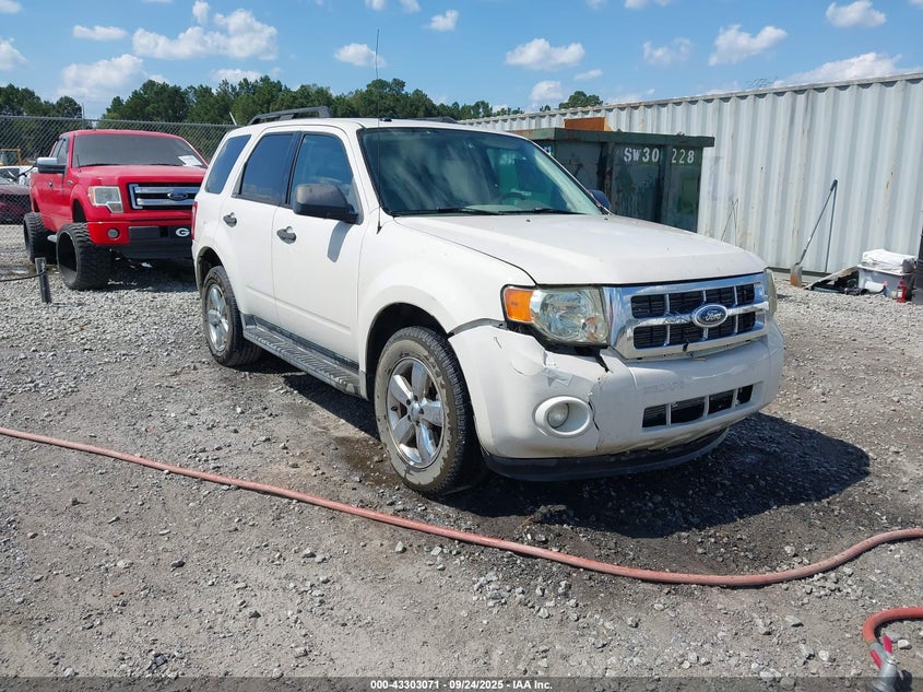 2009 Ford Escape Xlt white other gasoline 1FMCU03G79KA54015 photo #1