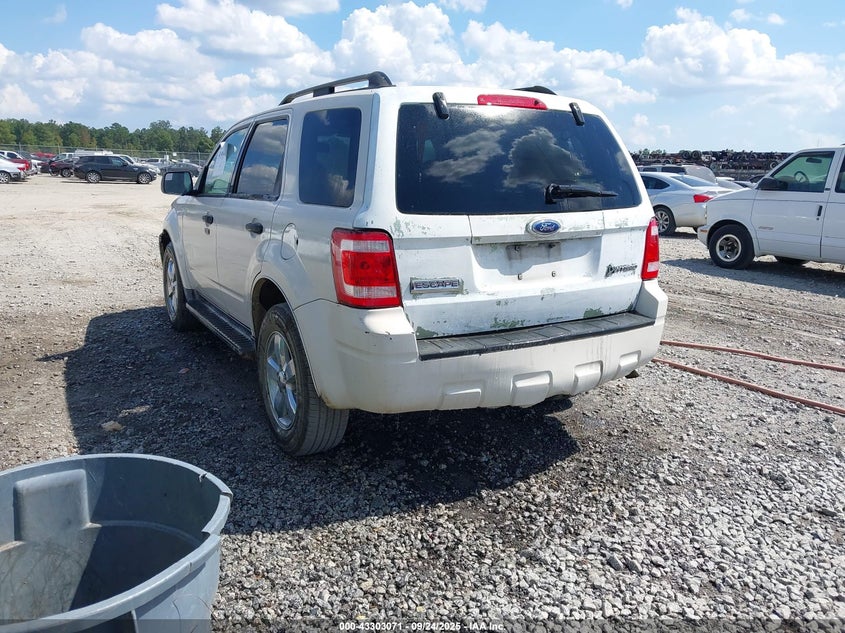 2009 Ford Escape Xlt white other gasoline 1FMCU03G79KA54015 photo #4