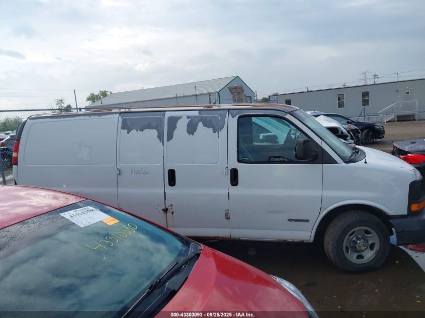 2003 Chevrolet Express VIN: 1GCGG25V431122028 Lot: 43303093