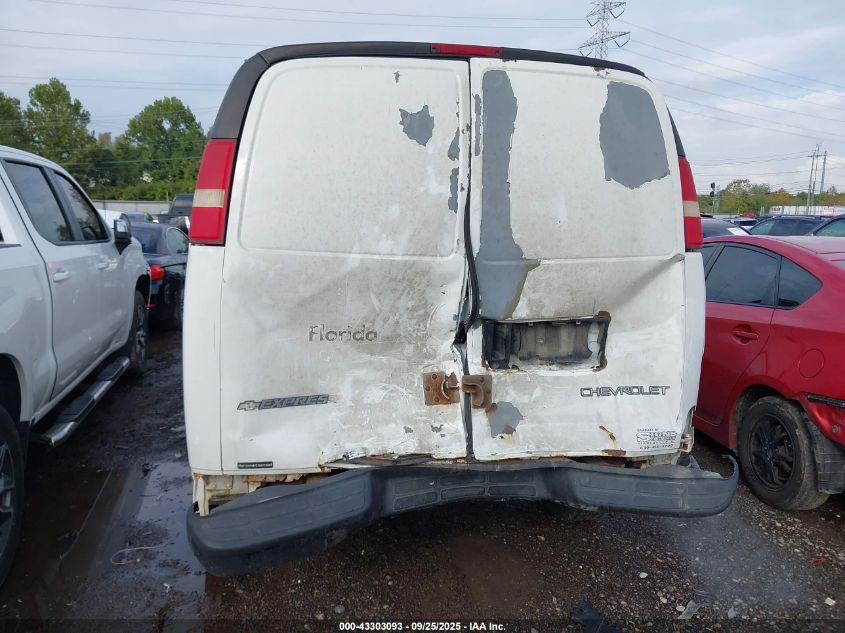 2003 Chevrolet Express VIN: 1GCGG25V431122028 Lot: 43303093