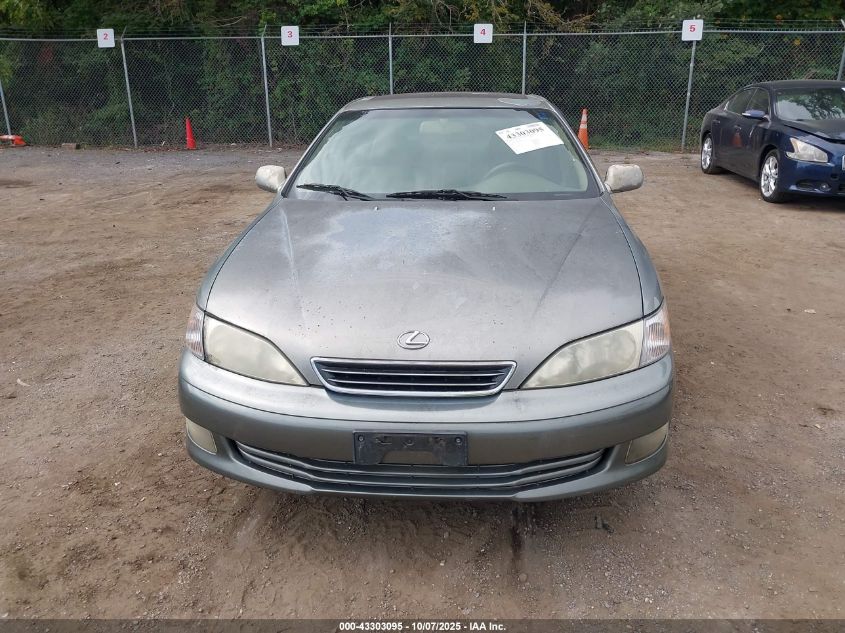 2000 Lexus Es 300 VIN: JT8BF28G3Y0288787 Lot: 43303095