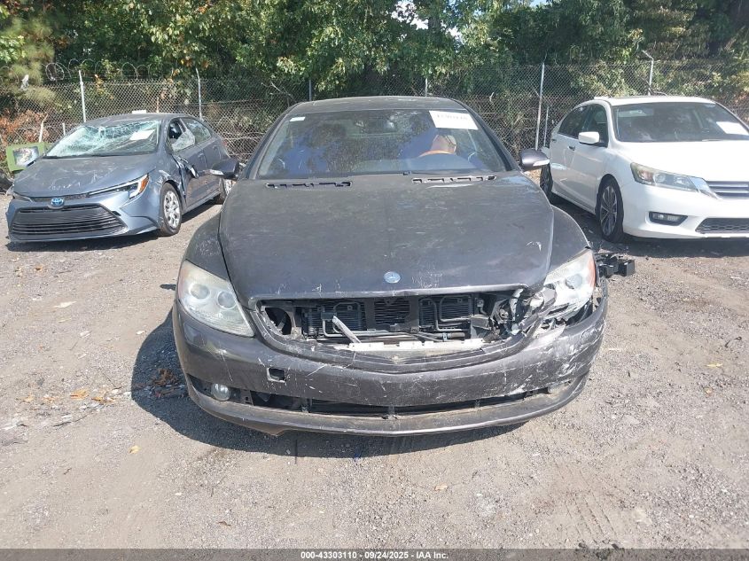 2007 Mercedes-Benz Cl 600 VIN: WDDEJ76X27A007168 Lot: 43303110