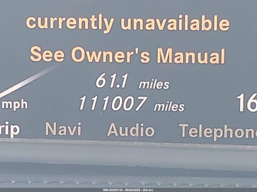 2007 Mercedes-Benz Cl 600 VIN: WDDEJ76X27A007168 Lot: 43303110