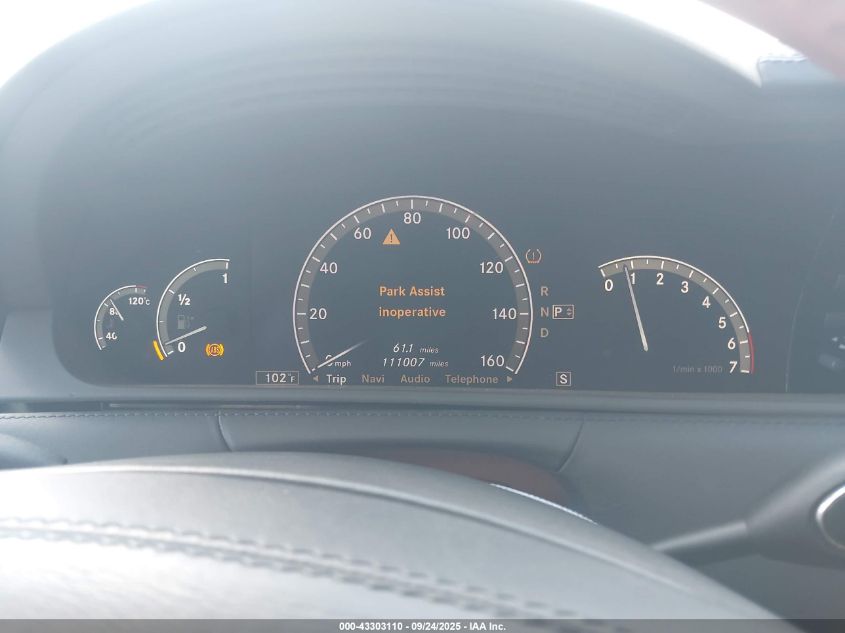 2007 Mercedes-Benz Cl 600 VIN: WDDEJ76X27A007168 Lot: 43303110