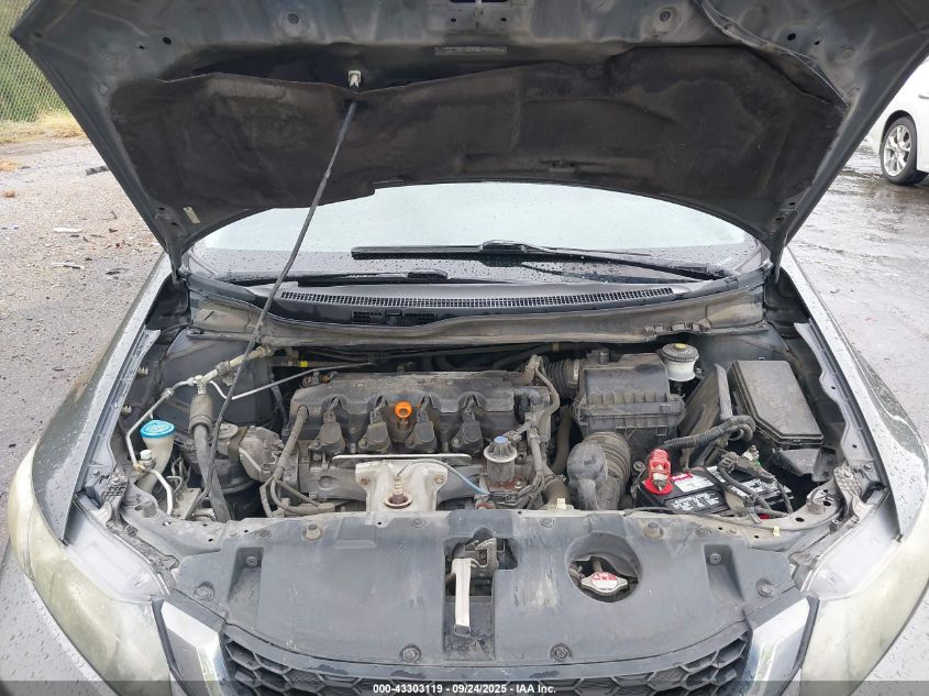 2013 Honda Civic Lx VIN: 2HGFB2F59DH597364 Lot: 43303119