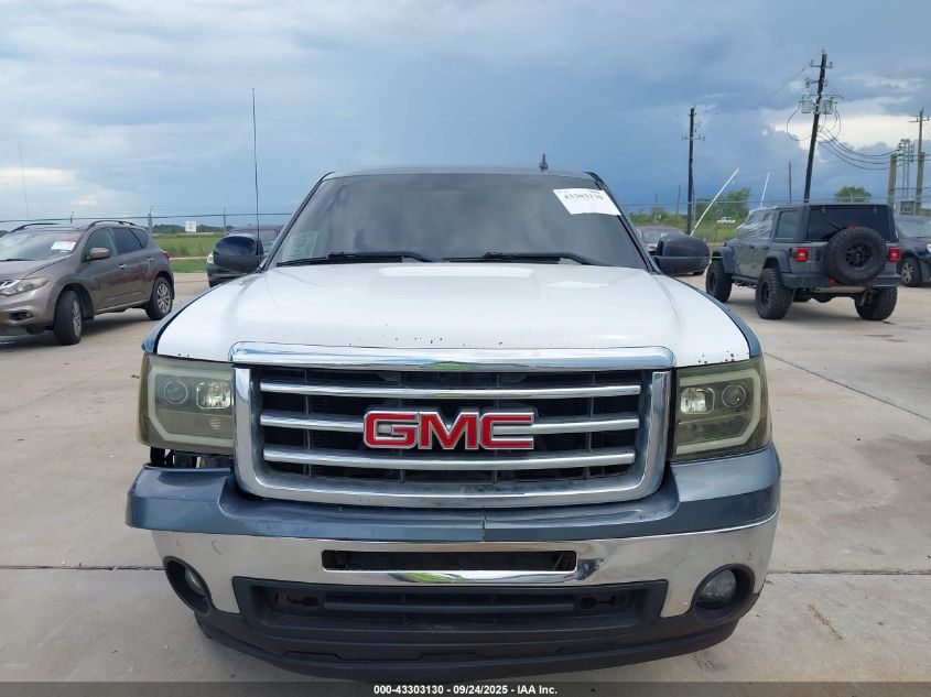 2009 GMC Sierra 1500 Sl VIN: 3GTEC13C19G110458 Lot: 43303130