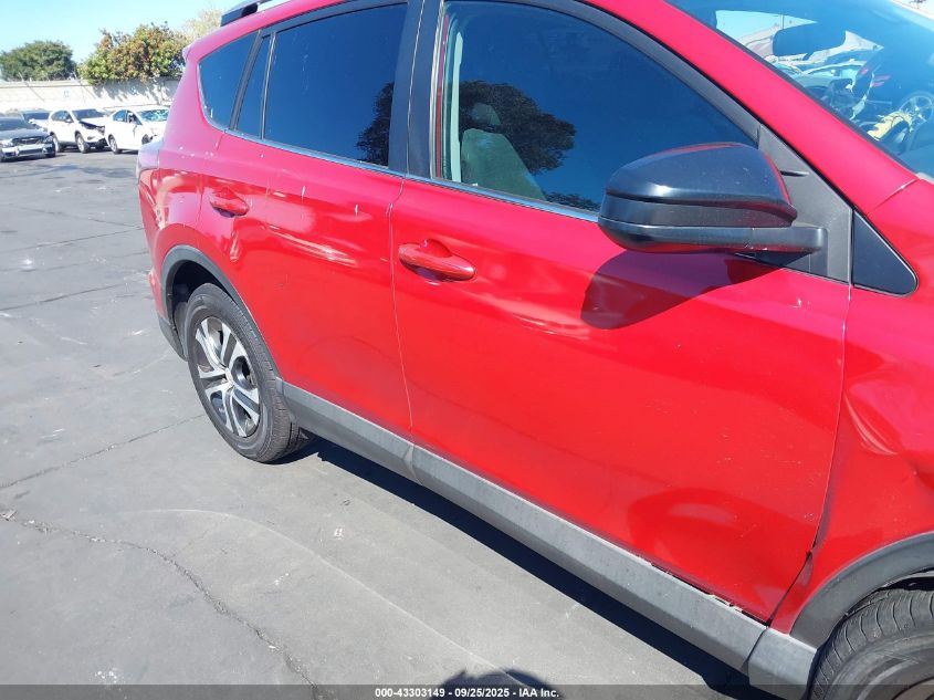 2017 Toyota Rav4 Le VIN: 2T3BFREV9HW654776 Lot: 43303149