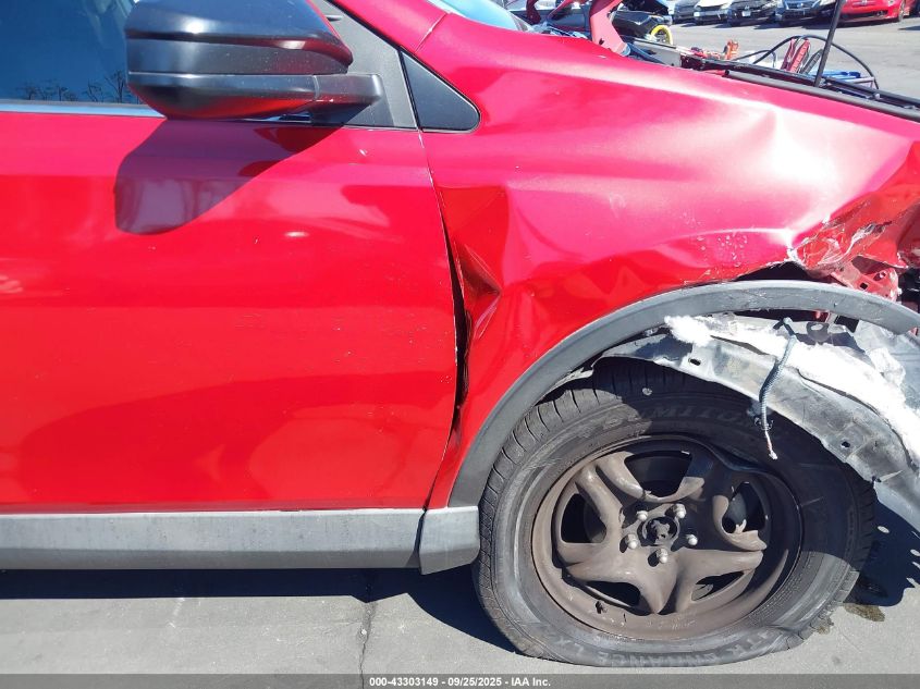 2017 Toyota Rav4 Le VIN: 2T3BFREV9HW654776 Lot: 43303149