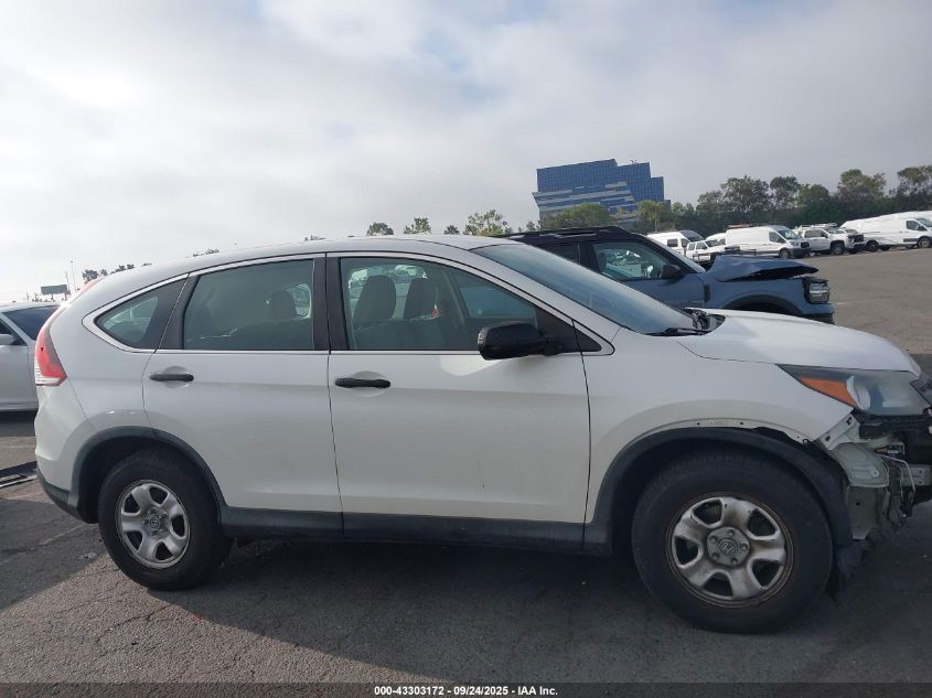 2013 Honda Cr-V Lx VIN: 5J6RM3H34DL038020 Lot: 43303172
