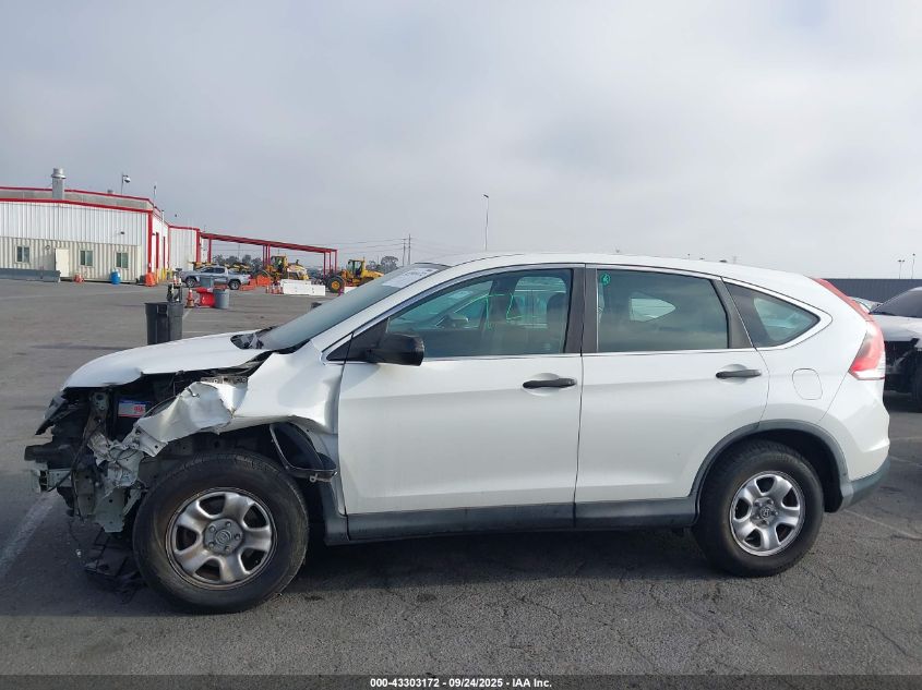 2013 Honda Cr-V Lx VIN: 5J6RM3H34DL038020 Lot: 43303172