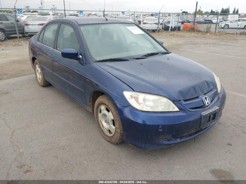 JHMES96665S015323 2005 Honda Civic Hybrid auction photo 1