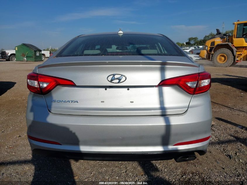 2017 Hyundai Sonata Se VIN: 5NPE24AF8HH539281 Lot: 43303191