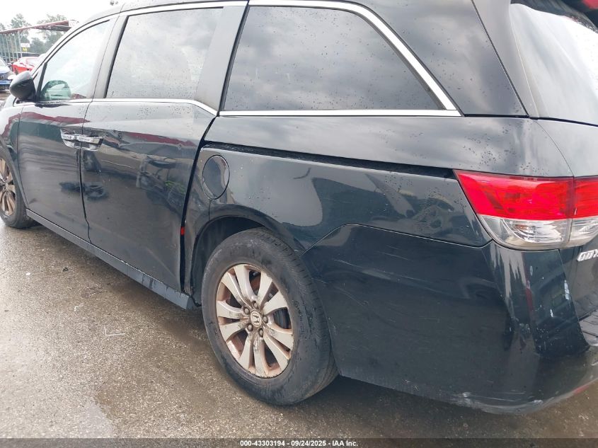 2015 Honda Odyssey Ex-L VIN: 5FNRL5H68FB129165 Lot: 43303194