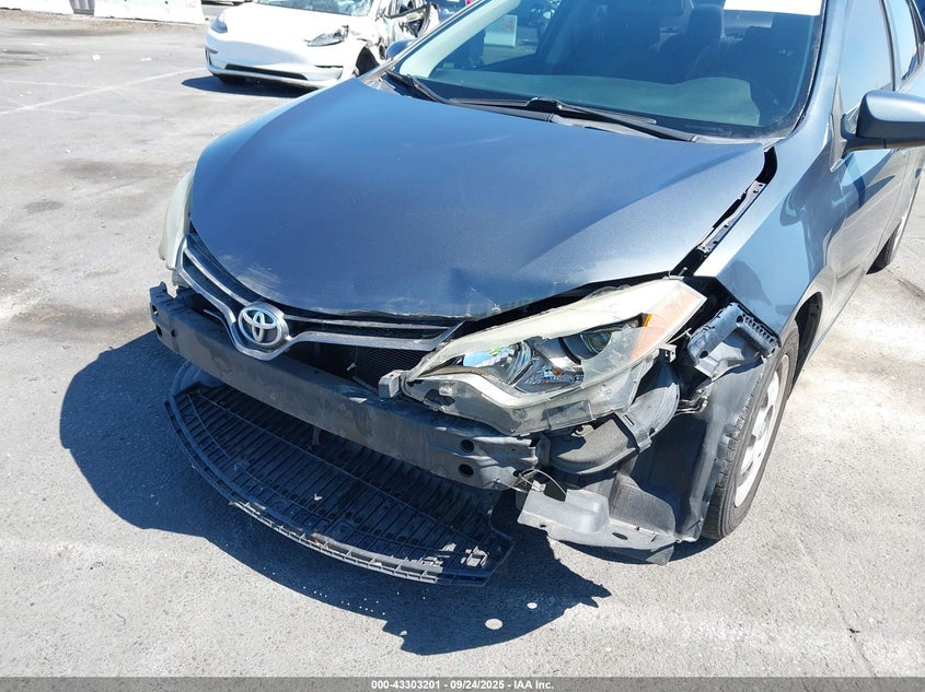 2016 Toyota Corolla L VIN: 5YFBURHE8GP383218 Lot: 43303201