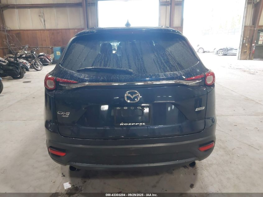 2019 Mazda Cx-9 Touring VIN: JM3TCBCY9K0327802 Lot: 43303204