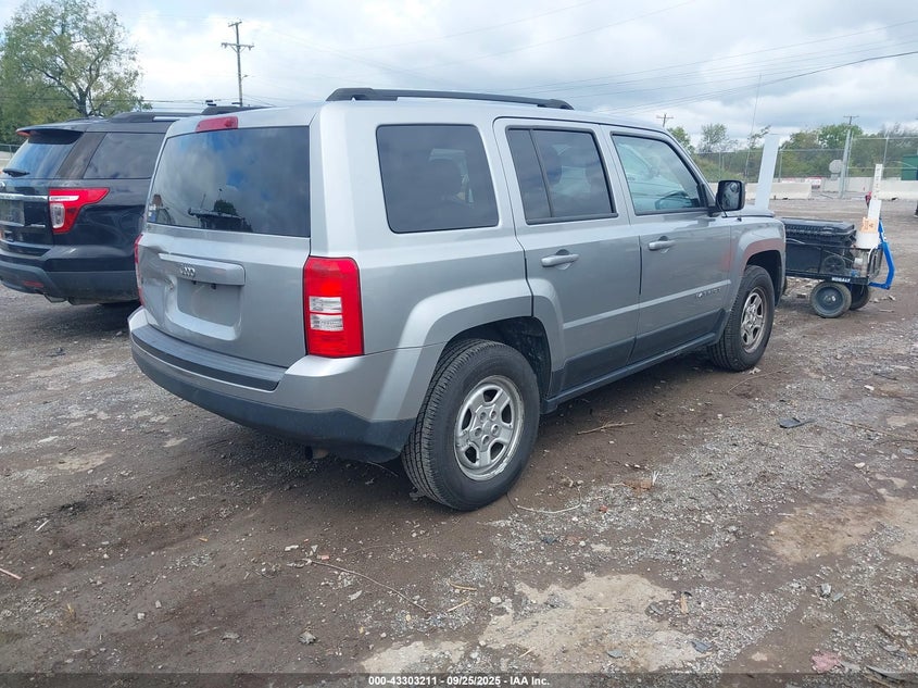 2014 JEEP PATRIOT SPORT - 1C4NJPBB0ED927249