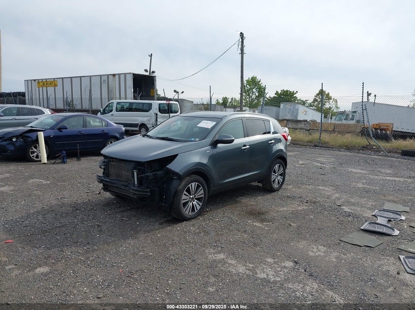 2014 KIA SPORTAGE EX - KNDPCCAC6E7659148