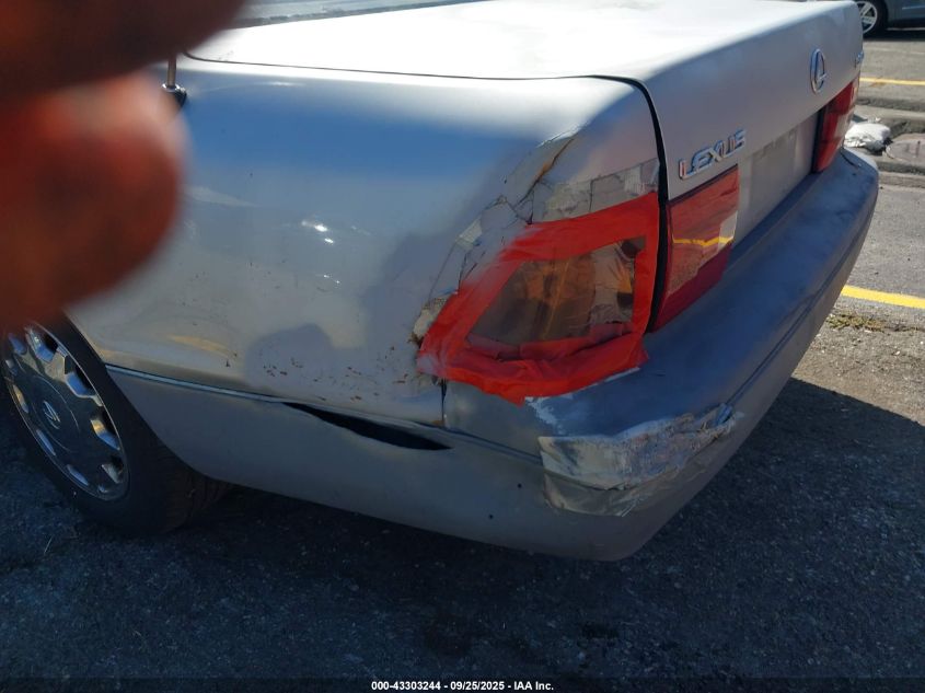 1996 Lexus Ls 400 VIN: JT8BH22F9T0067617 Lot: 43303244