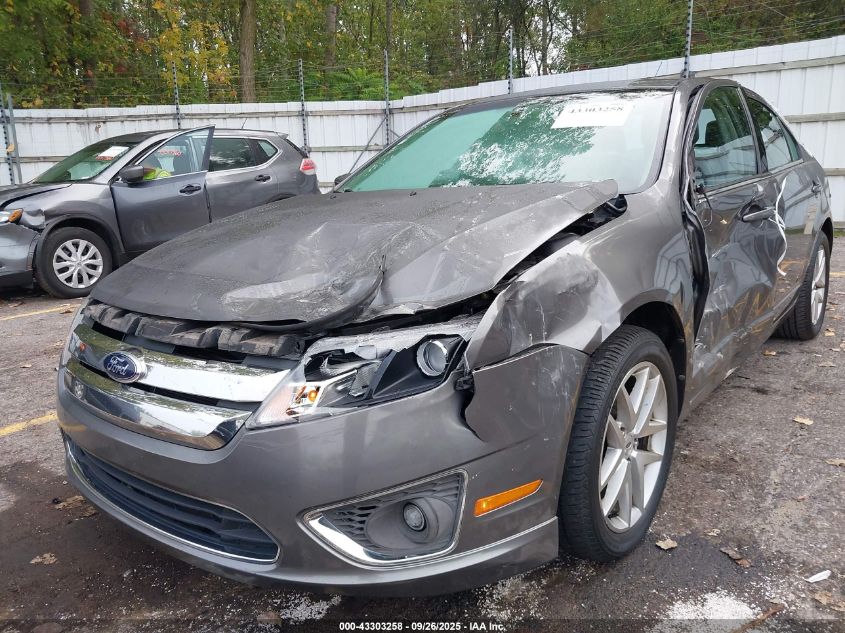 2012 Ford Fusion Sel VIN: 3FAHP0CG6CR322126 Lot: 43303258