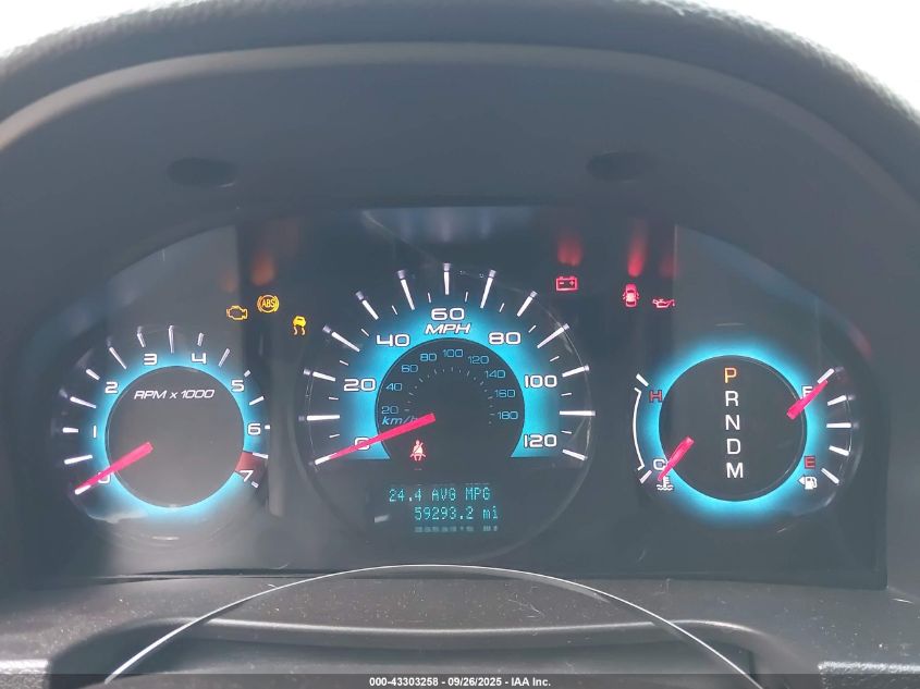 2012 Ford Fusion Sel VIN: 3FAHP0CG6CR322126 Lot: 43303258