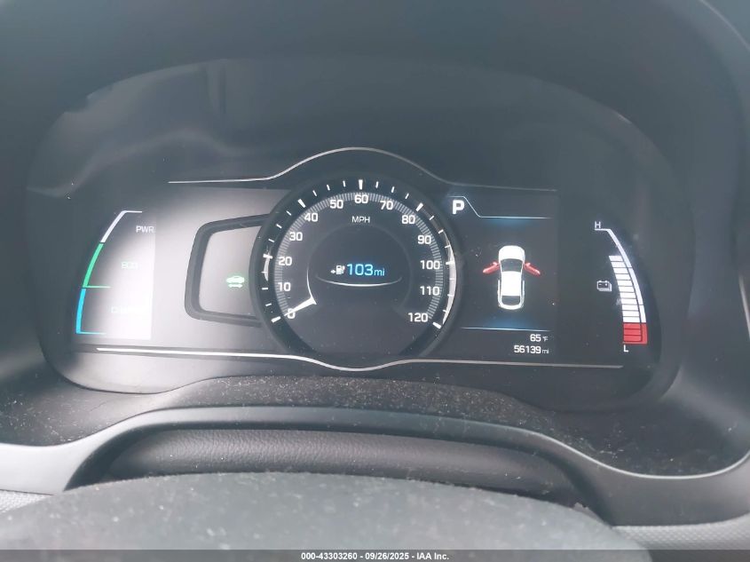 2019 Hyundai Ioniq Electric VIN: KMHC75LH3KU049904 Lot: 43303260
