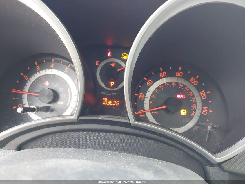 2015 Scion Tc VIN: JTKJF5C7XFJ001158 Lot: 43303267