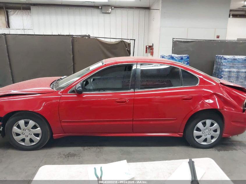 2005 Pontiac Grand Am Se VIN: 1G2NE52F25M247207 Lot: 43303318