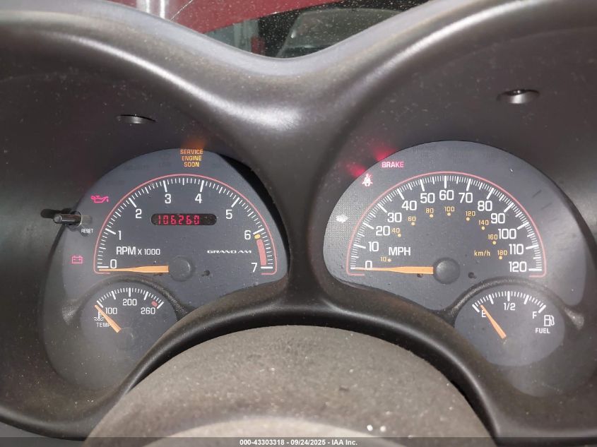 2005 Pontiac Grand Am Se VIN: 1G2NE52F25M247207 Lot: 43303318