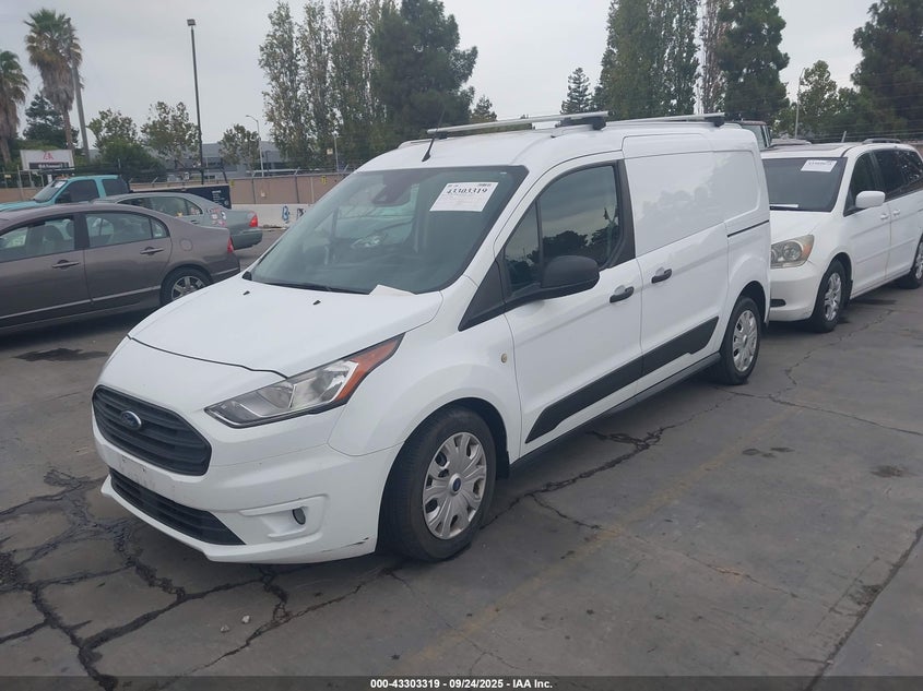 2019 Ford Transit connect 2.0 Xlt White Lot 111043303319 Vin NM0LS7F25K1426317