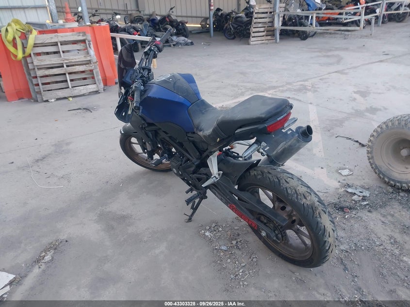 2020 Honda Cbf300 Na blue null gasoline MLHNC5557L5000449 photo #4