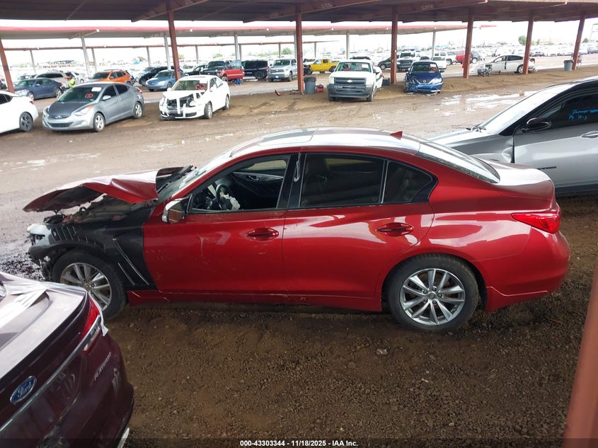 2016 Infiniti Q50 3.0T Premium VIN: JN1EV7AP6GM301096 Lot: 43303344