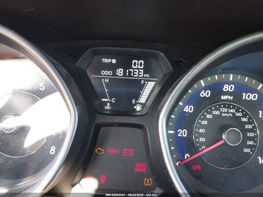 2012 Hyundai Elantra Gls VIN: 5NPDH4AE2CH077259 Lot: 43303347