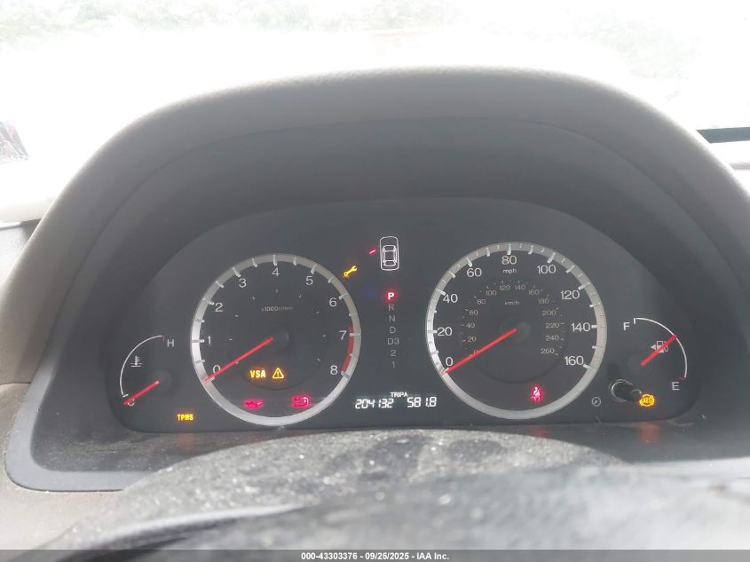 2009 Honda Accord 2.4 Lx VIN: 1HGCP26399A056923 Lot: 43303376