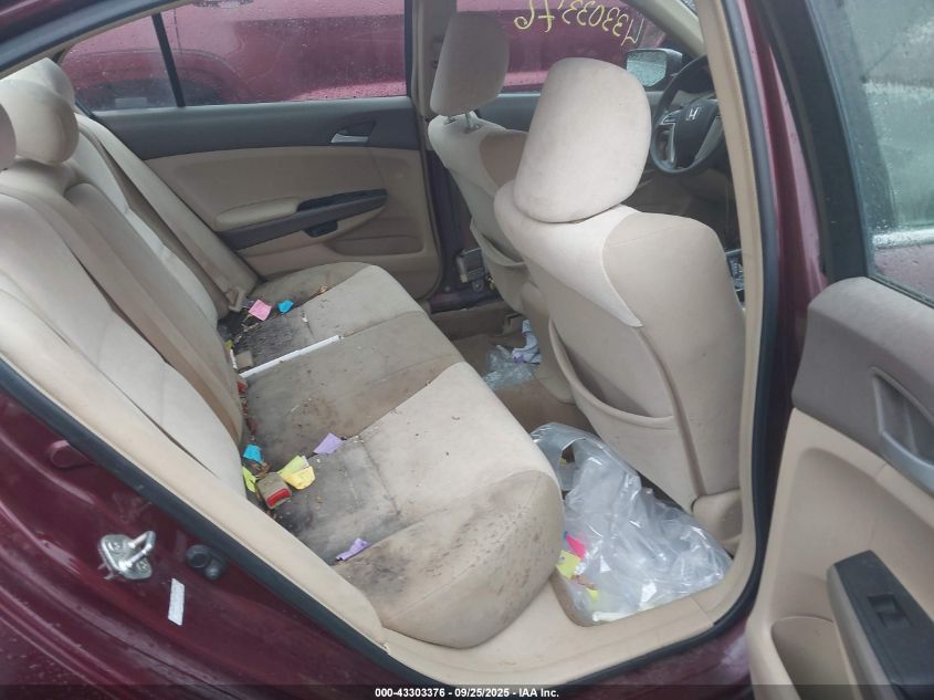 2009 Honda Accord 2.4 Lx VIN: 1HGCP26399A056923 Lot: 43303376