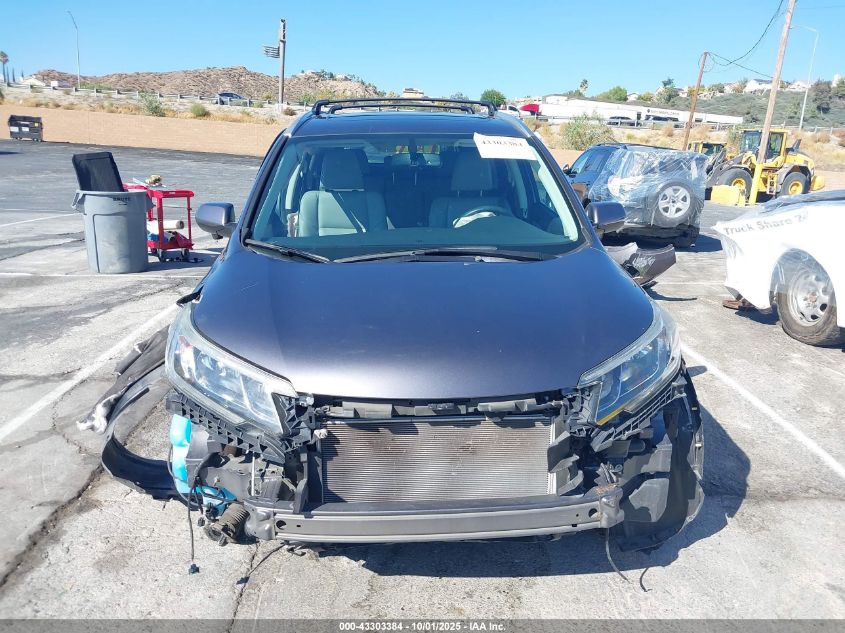 2016 Honda Cr-V Ex-L VIN: 2HKRM3H71GH563196 Lot: 43303384