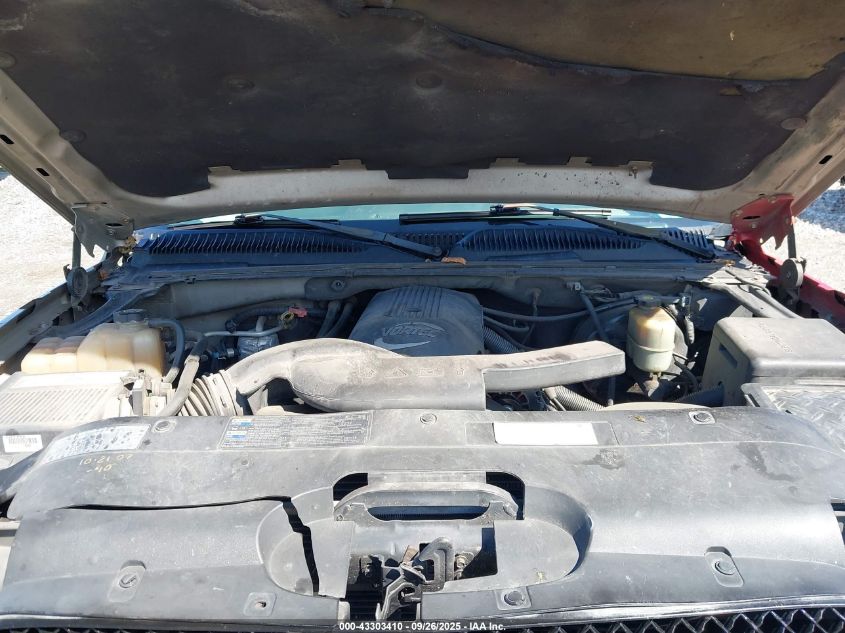 2002 Chevrolet Avalanche 1500 VIN: 3GNEK13T52G221546 Lot: 43303410