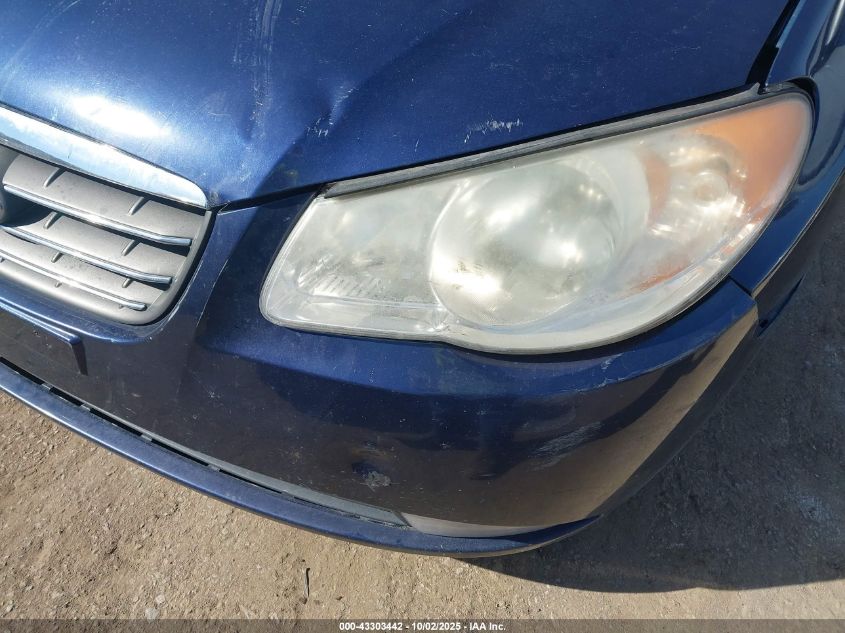 2009 Hyundai Elantra Gls VIN: KMHDU46DX9U704540 Lot: 43303442