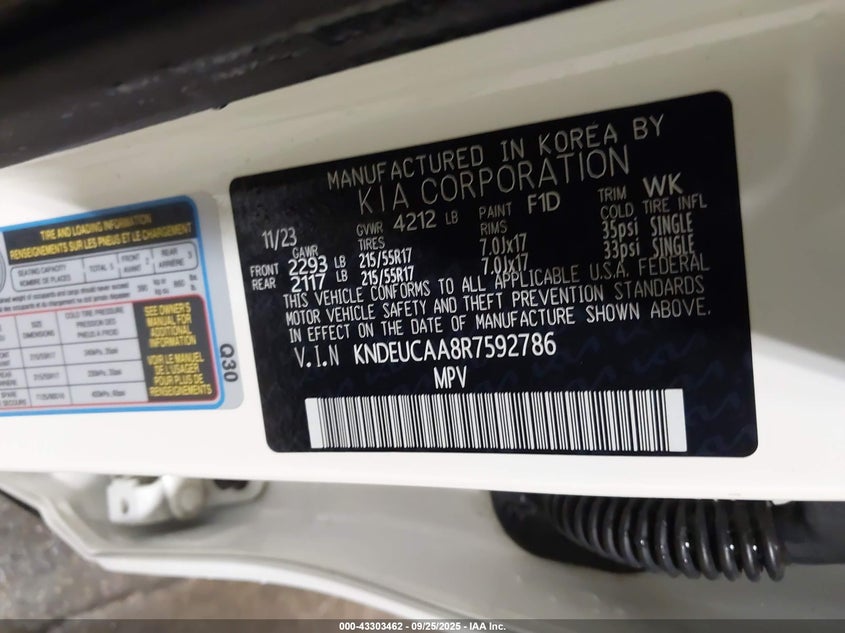 2024 KIA SELTOS S - KNDEUCAA8R7592786