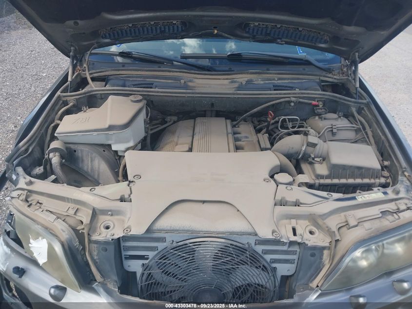 2005 BMW X5 3.0I VIN: 5UXFA13565LY03856 Lot: 43303478