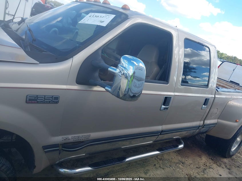 1999 Ford F-350 Lariat/Xl/Xlt VIN: 1FTWW33F2XED67263 Lot: 43303495